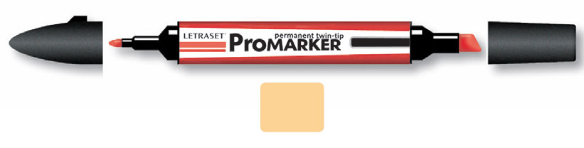 ЗНЯТІ З ВИР-ВА,ProMarker перм.прозор.на спирт.осн.двосторонн.(кругл/скошен.) ШАФРАНОВЫЙ O739 /784449