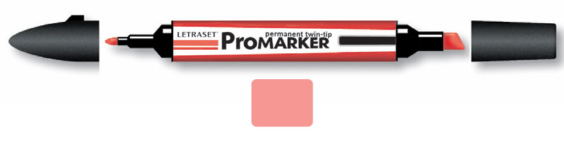 ЗНЯТІ З ВИР-ВА ProMarker перм.прозор.на спирт.осн.двосторонн.(кругл/скошен.) ЛОСОСЕВЫЙ R547 /013860
