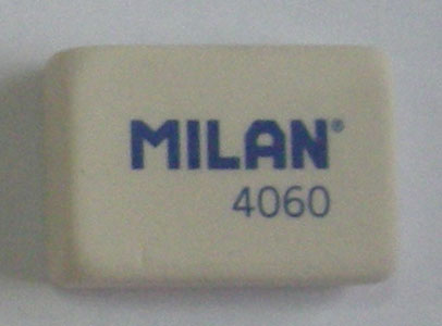 Гумка прямокутна (синт. каучук) для 7Н-4В "4060" Milan 28х19.5х9.5мм