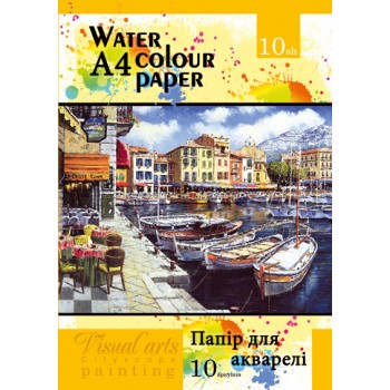Папка д/акв.200гр 100% цел.10арк.А4