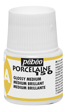Медіум для фарб на водн.осн.(обжиг 150*С) "Porcelaine" Pebeo 45мл ГЛЯНЦЕВИЙ