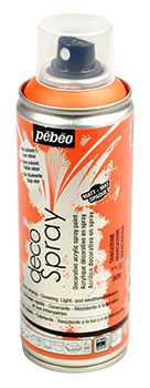 !Нет скидок Аерозоль-Фарба акрилова Decospray Pebeo 200мл| МАНДАРИНОВИЙ