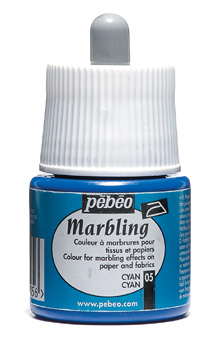 Фарба д/марморування "Marbling" Pebeo 45мл БЛАКИТНИЙ ЦИАН