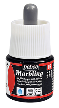 Фарба д/марморування "Marbling" Pebeo 45мл ЧОРНИЙ