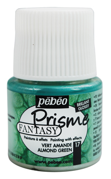 !Нет скидок Фарба лакова для всіх поверхонь Fantasy Prisme Pebeo 20мл ЗЕЛЕНИЙ МИНДАЛЬНЫЙ /17