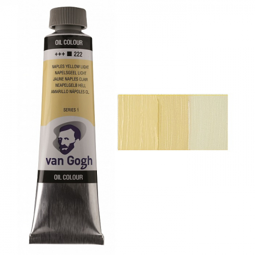 Фарба олійна Van Gogh 40мл|НЕАПОЛІТАНСЬКА ЖОВТА СВІТЛА (222)