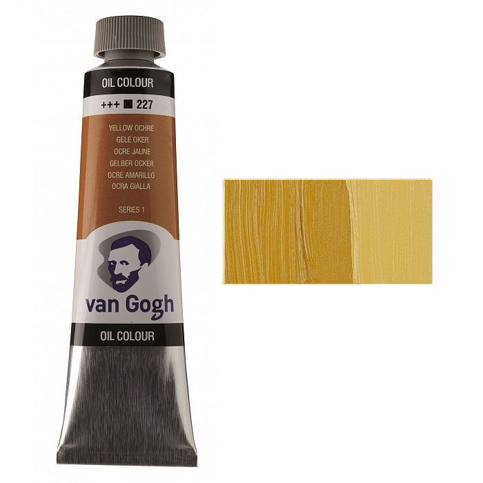 Фарба олійна Van Gogh 40мл|ОХРА ЖОВТА (227)