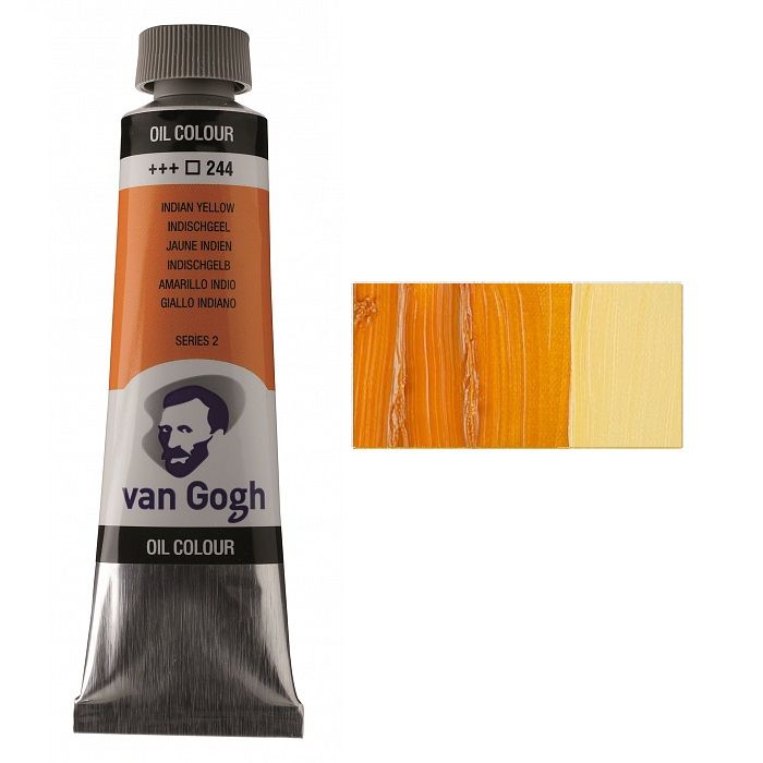 Фарба олійна Van Gogh 40мл|ІНДІЙСЬКА ЖОВТА (244)