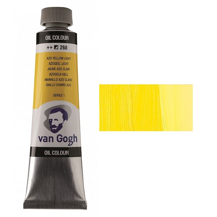 Фарба олійна Van Gogh 40мл|ЖОВТИЙ СВІТЛИЙ (268)