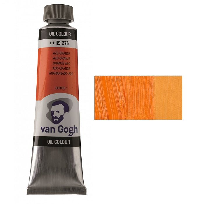 Фарба олійна Van Gogh 40мл|ОРАНЖЕВИЙ (276)