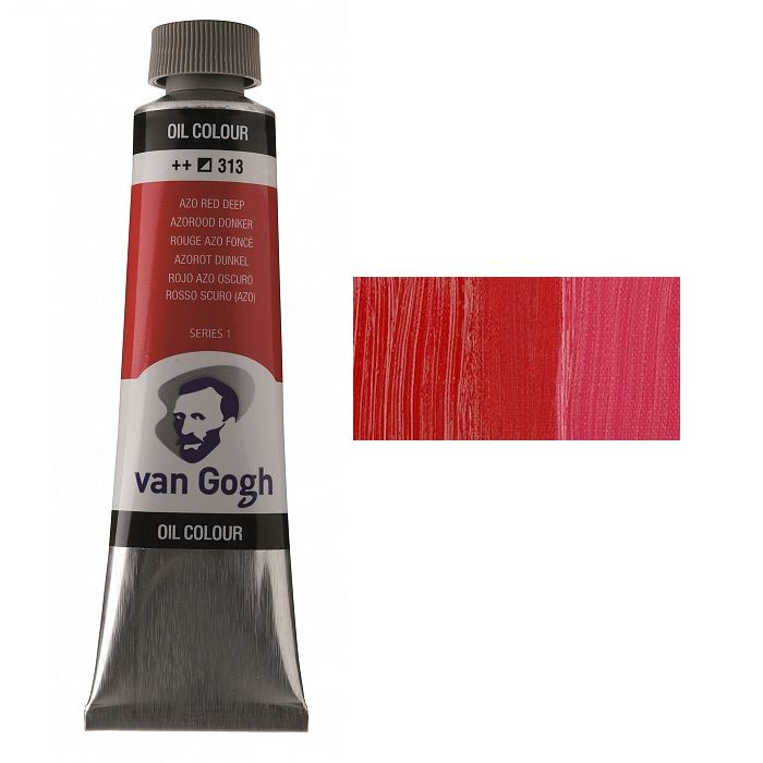 Фарба олійна Van Gogh 40мл|ЧЕРВОНИЙ ТЕМНИЙ (313)