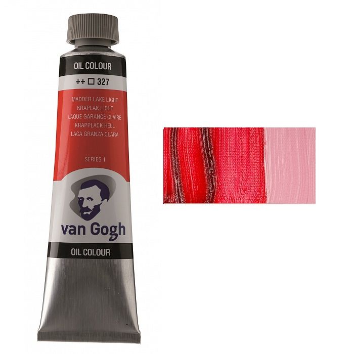 Фарба олійна Van Gogh 40мл|МАРЕНОВИЙ ЧЕРВОНИЙ СВІТЛИЙ (327)
