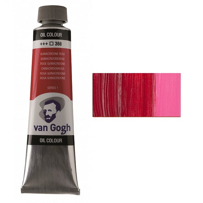 Фарба олійна Van Gogh 40мл|РОЖЕВИЙ ХІНАКРІДОН (366)