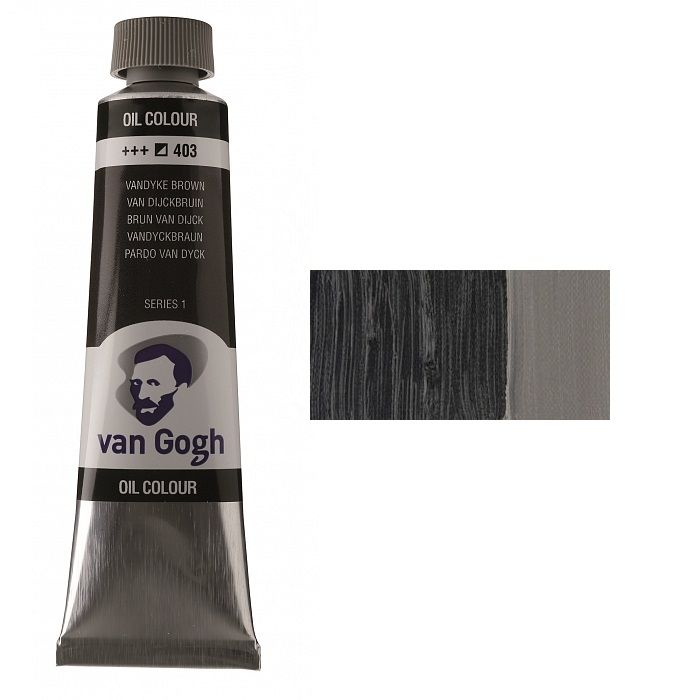 Фарба олійна Van Gogh 40мл|ВАН ДИК КОРИЧНЕВИЙ (403)