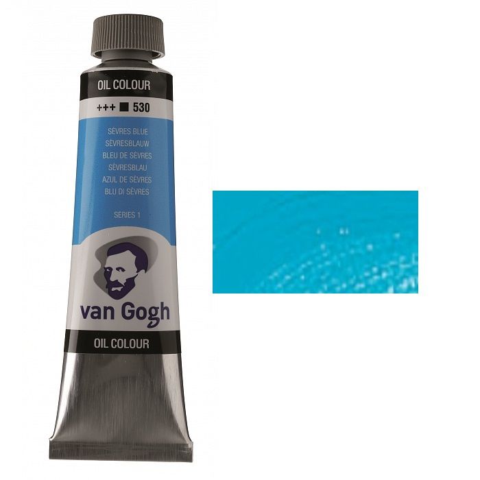 Фарба олійна Van Gogh 40мл|СЄВРСЬКИЙ БЛАКИТНИЙ (530)