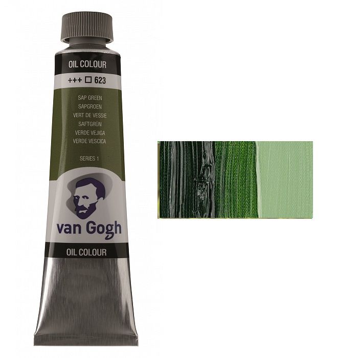 Фарба олійна Van Gogh 40мл|ЗЕЛЕНА СОКОВИТА (623)