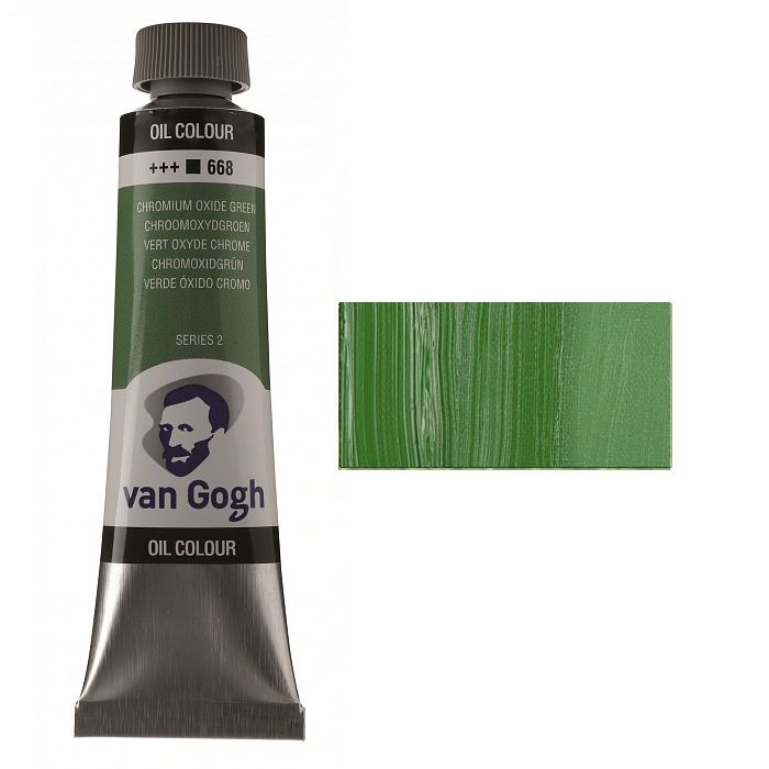Фарба олійна Van Gogh 40мл|ОКИС ХРОМУ (668)