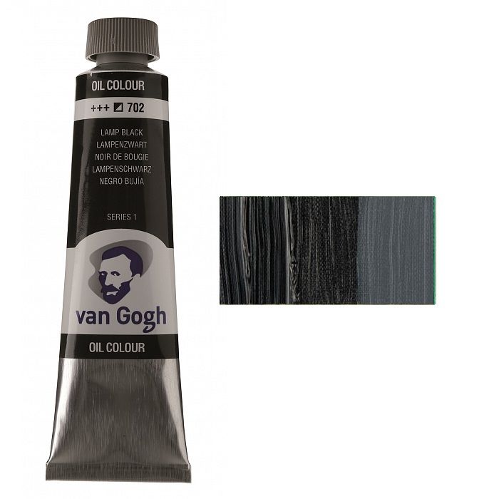 Фарба олійна Van Gogh 40мл|САЖА ГАЗОВА (702)