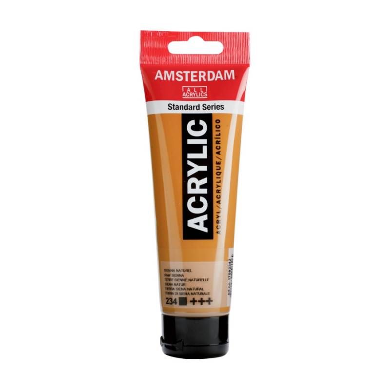 Фарба акрилова Amsterdam 120мл СИЕНА НАТУРАЛЬНА (234)