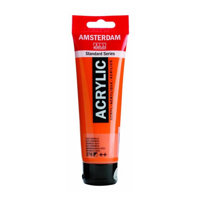 Фарба акрилова Amsterdam 120мл ОРАНЖЕВИЙ (276)