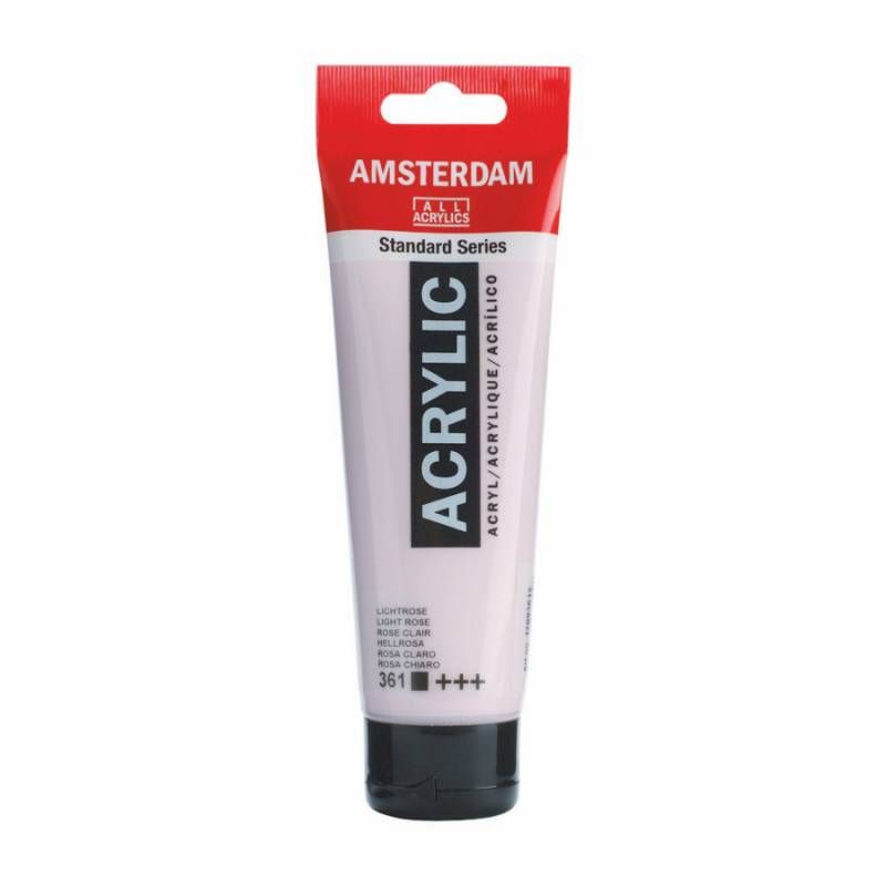 Фарба акрилова Amsterdam 120мл РОЖЕВИЙ СВІТЛИЙ (361)