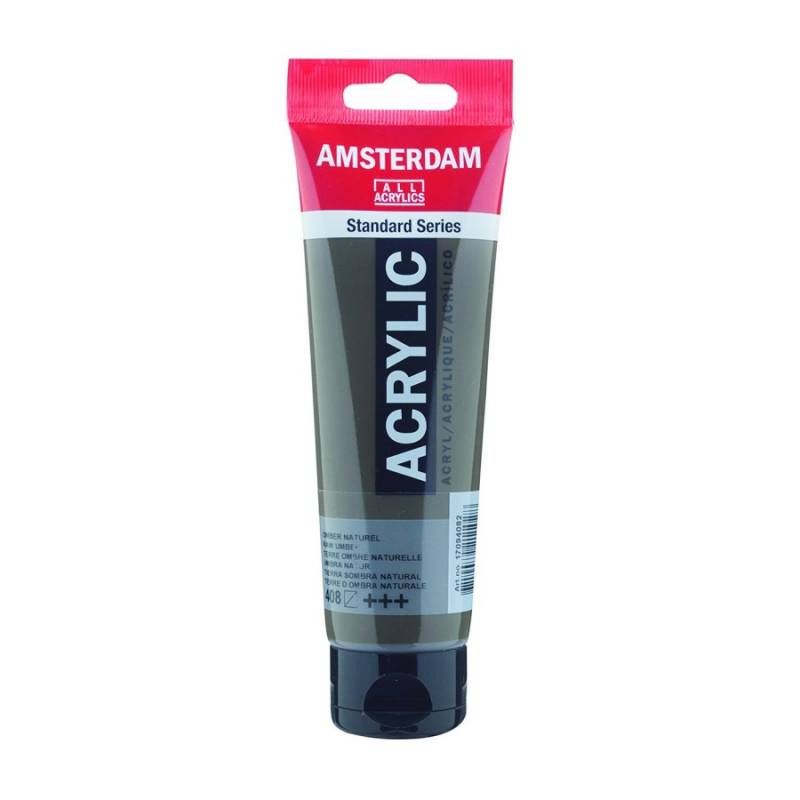 Фарба акрилова Amsterdam 120мл УМБРА НАТУРАЛЬНА (408)