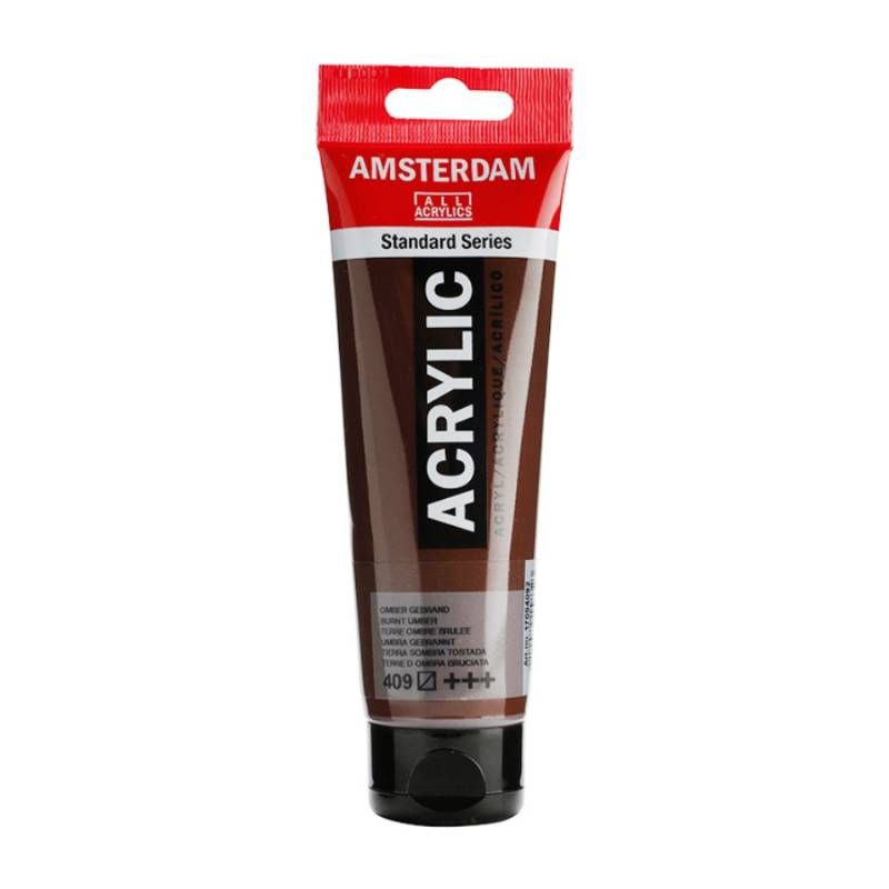 Фарба акрилова Amsterdam 120мл УМБРА ПАЛЕНА (409)