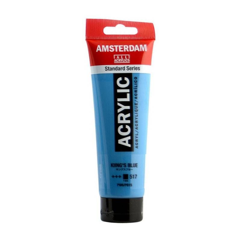 Фарба акрилова Amsterdam 120мл КОРОЛІВСЬКИЙ СИНІЙ (517)