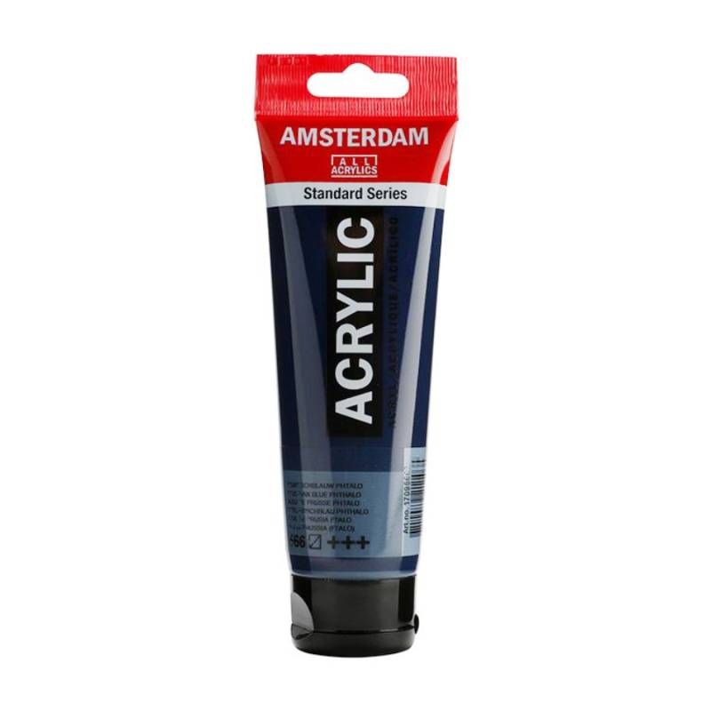 Фарба акрилова Amsterdam 120мл БЕРЛИНСКАЯ ЛАЗУРЬ (566)