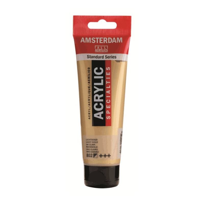 Фарба акрилова Amsterdam 120мл ЗОЛОТО СВЕТЛОЕ (802)