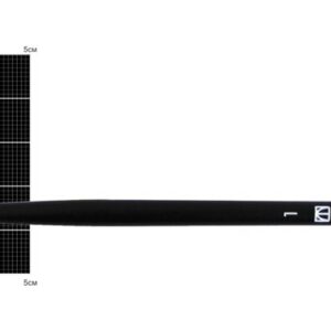 Пензель з білої синтетики п/щетину НАКЛОННИЙ/ручка коротк.Milk Kolos /1108А №1