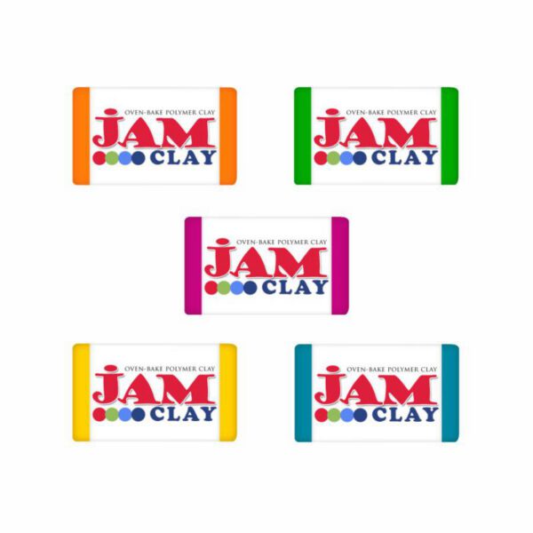 Полімерний моделін "Jam Clay" 20гр БІЛИЙ ЗЕФІР