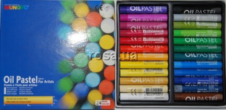 *Набір пастелі олійноі.проф.MUNGYO MOP-24 у картон.упак.24кол