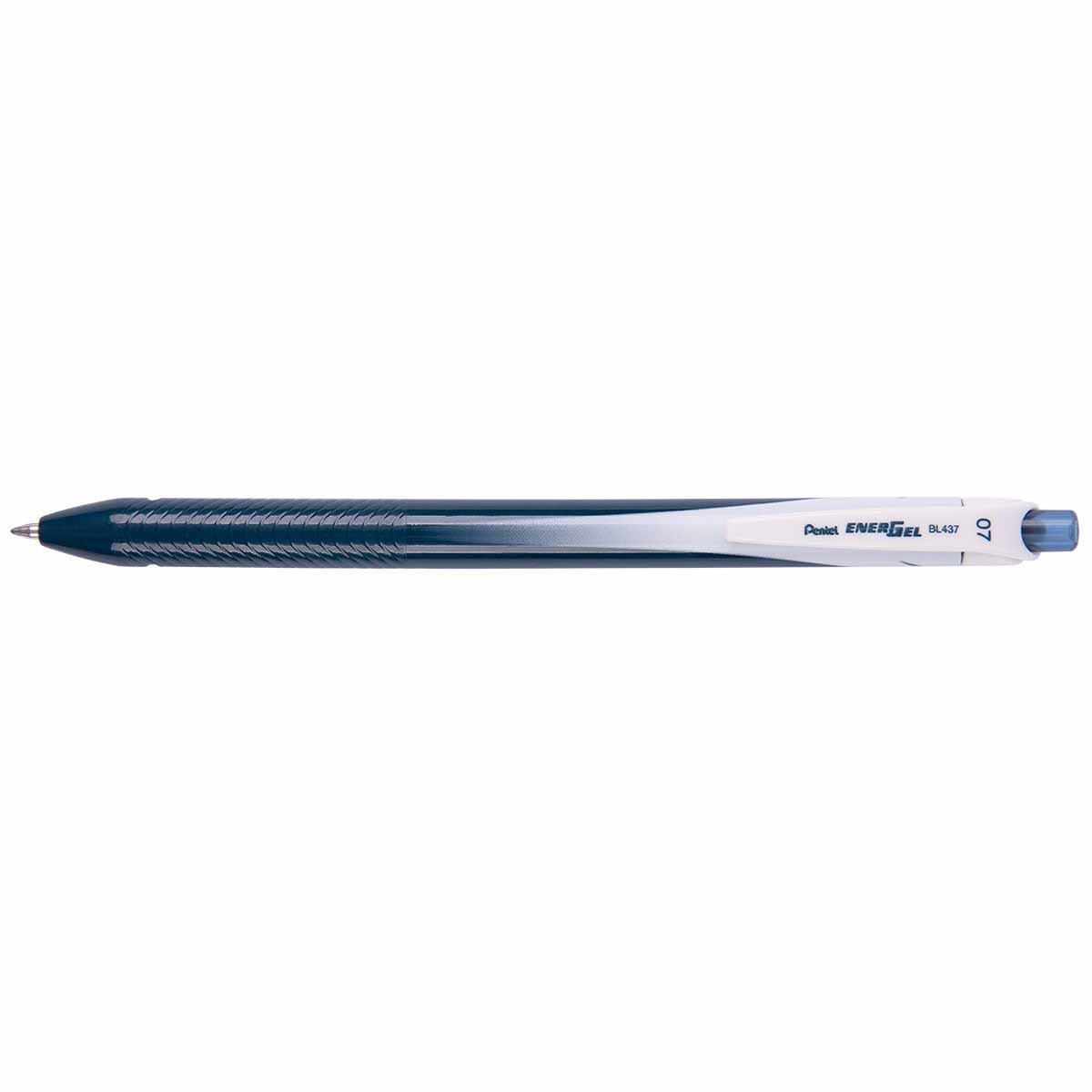 Ручка гелева Energel Pentel одноразов.(подходит для левшей) 0,7мм СИНЯ ТЕМНА