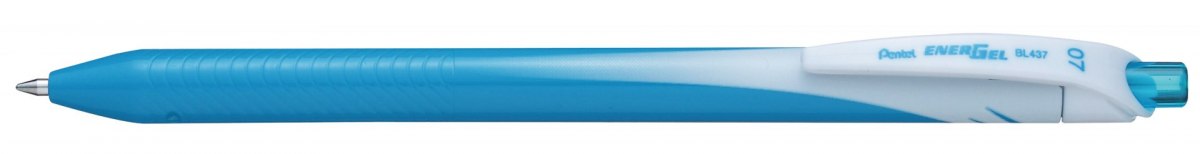 Ручка гелева Energel Pentel одноразов.(подходит для левшей) 0,7мм БЛАКИТНА