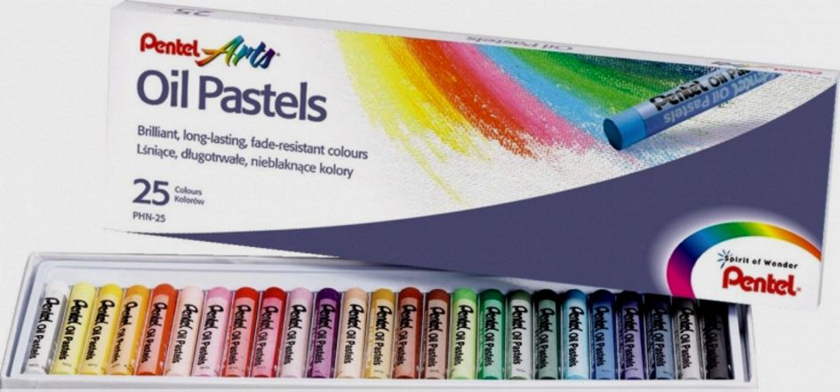 Набір пастелі олійноі. Pentel Arts у картон.упак.25цв