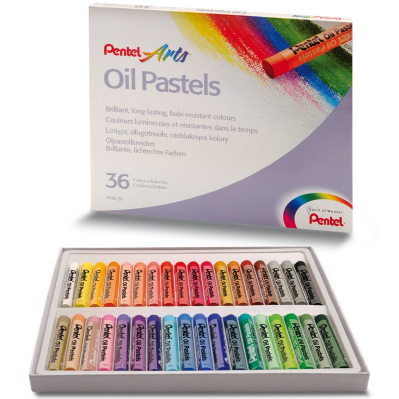 Набір пастелі олійноі. Pentel Arts у картон.упак.36кол