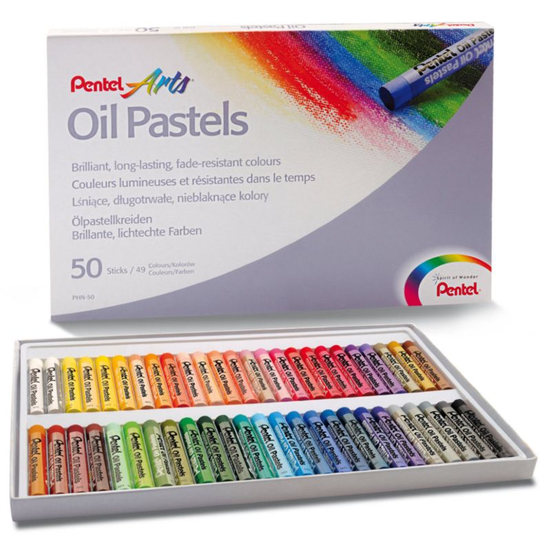 Набір пастелі олійноі. Pentel Arts у картон.упак.50цв