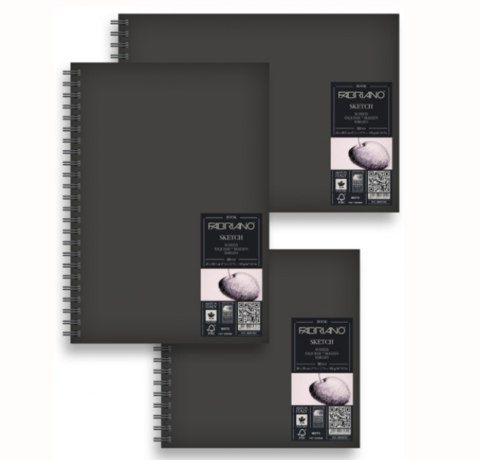 Альбом д/начерків 100г книжк.96арк.Rosa Studio 14.8х21см обкл.СІРА
