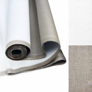 *Полотно грунт.ДЖУТ 100% крупне зерно акрилов.грунт 584г/м2 шир.200см Unico м/п