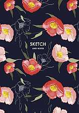 ЗНЯТІ З ВИР-ВА,Альбом д/начерків 120гр обл.Цветы "Sketch&note" Muse 64арк.А5