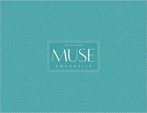 Альбом-склейка д/акв.300гр 100% цел. Muse 15арк.А5