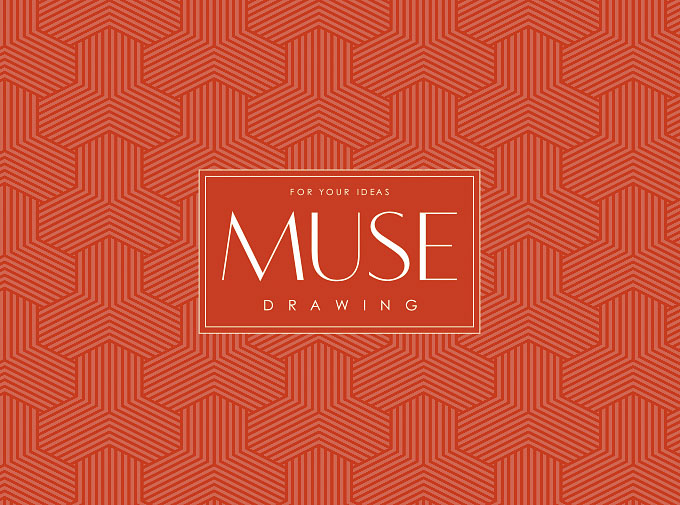 Склейка д/граф.150гр обл.червона "Drawing" Muse 20арк.А5