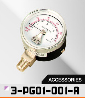 Монометр рабоч.давление 0-7 bar (КГ/СМ2), 0-100 PCI.М1/8"(папа)
