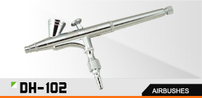 Аэрограф SPARMAX DH-102 (0.2мм) подача верх.2мл. (можно 0.35 мин.компр.2.5bar-6л/мин) вх.M1/8"(папа)