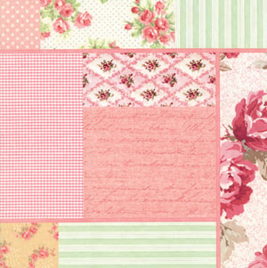 ЗНЯТІ З ВИР-ВА, Папір для Scrapbooking "Воспоминания" 120г 30,5х30,5см мотив16