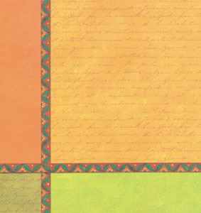 RR Папір для Scrapbooking "Воспоминания" 120г 30,5х30,5см мотив49
