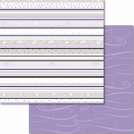 !RR Папір для Scrapbooking "Премиум" 190г 30,5х30,5см с глиттером мотив 33