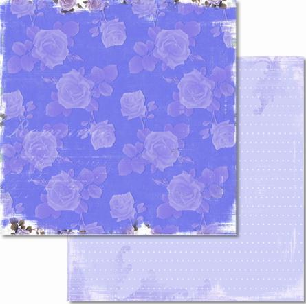 !Папір для Scrapbooking "Премиум" 190г 30,5х30,5см с глиттером мотив 40