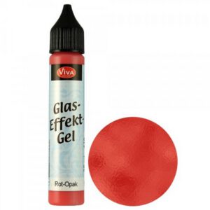 Гель з ефектом "рідкого скла"Glass-Effect-Gel 28мл ЧЕРВОНИЙ ПОКРИВНИЙ